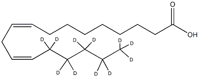 Linoleic Acid-d11 Struktur