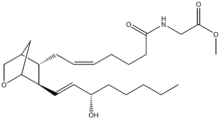 U-46619 Glycine methyl ester Struktur