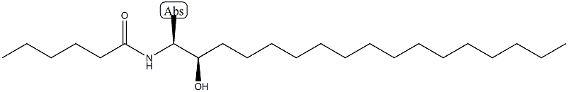 C6 dihydro 1-Deoxyceramide (m18:0/6:0) Struktur