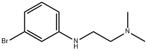 {2-[(3-bromophenyl)amino]ethyl}dimethylamine Struktur