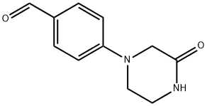 4-(3-oxopiperazin-1-yl)benzaldehyde Struktur