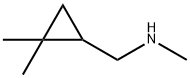 1-(2,2-dimethylcyclopropyl)-N-methylmethanamine(SALTDATA: 1.05HCl 0.4H2O) Struktur