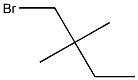 1-bromo-2,2-dimethylbutane Struktur