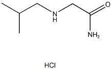 2-(ISOBUTYLAMINO)ACETAMIDE HYDROCHLORIDE Struktur