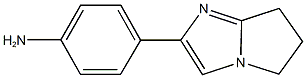 4-(6,7-DIHYDRO-5H-PYRROLO[1,2-A]IMIDAZOL-2-YL)ANILINE Struktur