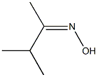 (2Z)-3-methylbutan-2-one oxime Struktur