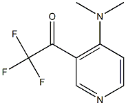 1-[4-(Dimethylamino)pyridin-3-yl]-2,2,2-trifluoroethan-1-one Struktur