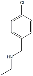 [(4-chlorophenyl)methyl](ethyl)amine Struktur