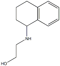 2-(1,2,3,4-tetrahydronaphthalen-1-ylamino)ethan-1-ol Struktur