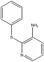 2-(phenylsulfanyl)pyridin-3-amine Struktur