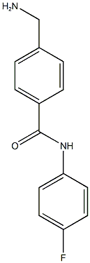 4-(aminomethyl)-N-(4-fluorophenyl)benzamide Struktur