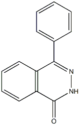 4-phenyl-1,2-dihydrophthalazin-1-one Struktur