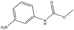 methyl N-(3-aminophenyl)carbamate Struktur