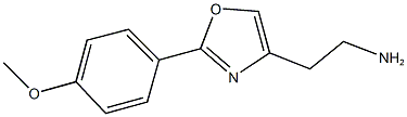 2-[2-(4-METHOXYPHENYL)-1,3-OXAZOL-4-YL]ETHANAMINE Struktur