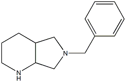 6-BENZYLOCTAHYDRO-1H-PYRROLO[3,4-B]PYRIDINE Struktur