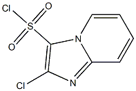 2-CHLOROIMIDAZO[1,2-A]PYRIDINE-3-SULFONYL CHLORIDE Struktur