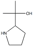 2-PYRROLIDIN-2-YLPROPAN-2-OL Struktur