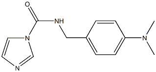 N-[4-(dimethylamino)benzyl]-1H-imidazole-1-carboxamide Struktur