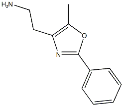 2-(5-METHYL-2-PHENYL-1,3-OXAZOL-4-YL)ETHAN-1-AMINE Struktur