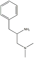 (2-amino-3-phenylpropyl)dimethylamine Struktur