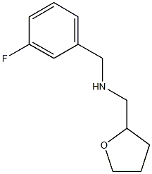 [(3-fluorophenyl)methyl](oxolan-2-ylmethyl)amine Struktur