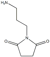 1-(3-aminopropyl)pyrrolidine-2,5-dione Struktur