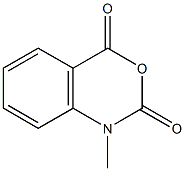 1-methyl-2,4-dihydro-1H-3,1-benzoxazine-2,4-dione Struktur