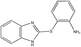 2-(1H-1,3-benzodiazol-2-ylsulfanyl)aniline Struktur