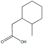 2-(2-methylcyclohexyl)acetic acid Struktur