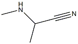 2-(methylamino)propanenitrile Struktur