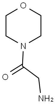 2-amino-1-(morpholin-4-yl)ethan-1-one Struktur