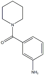 3-(piperidin-1-ylcarbonyl)aniline Struktur