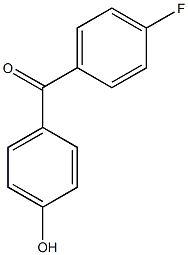 4-[(4-fluorophenyl)carbonyl]phenol Struktur