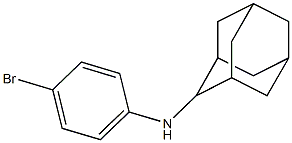 N-(4-BROMOPHENYL)ADAMANTAN-2-AMINE Struktur