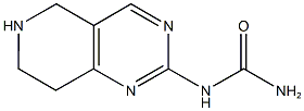 N-5,6,7,8-TETRAHYDROPYRIDO[4,3-D]PYRIMIDIN-2-YLUREA Struktur