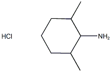 2,6-DIMETHYLCYCLOHEXANAMINE HYDROCHLORIDE Struktur