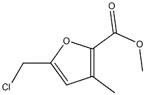 methyl 5-(chloromethyl)-3-methyl-2-furoate Struktur