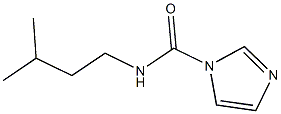 N-(3-methylbutyl)-1H-imidazole-1-carboxamide Struktur