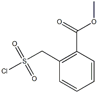 methyl 2-(chlorosulfonylmethyl)benzoate Struktur