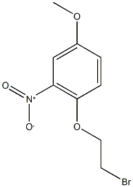 1-(2-bromoethoxy)-4-methoxy-2-nitrobenzene Struktur