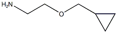 2-(cyclopropylmethoxy)ethan-1-amine Struktur