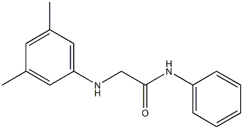 2-[(3,5-dimethylphenyl)amino]-N-phenylacetamide Struktur