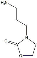 3-(3-aminopropyl)-1,3-oxazolidin-2-one Struktur