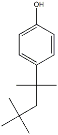 4-(2,4,4-trimethylpentan-2-yl)phenol Struktur