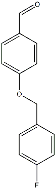 4-[(4-fluorophenyl)methoxy]benzaldehyde Struktur