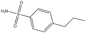 4-propylbenzenesulfonamide Struktur