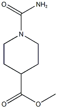 methyl 1-carbamoylpiperidine-4-carboxylate Struktur