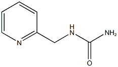 N-(pyridin-2-ylmethyl)urea Struktur