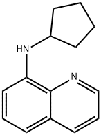 N-cyclopentylquinolin-8-amine Struktur