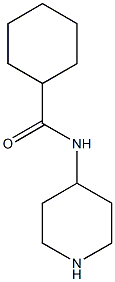 N-piperidin-4-ylcyclohexanecarboxamide Struktur